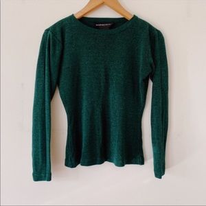 NWOT Dark Green Heavy Sweater